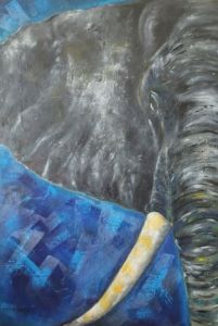 Voir le détail de cette oeuvre: tete d elephant