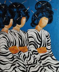 Voir le détail de cette oeuvre: GEISHAS