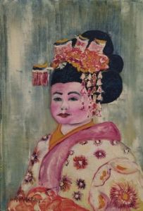 Voir le détail de cette oeuvre: GEISHAS  (II)