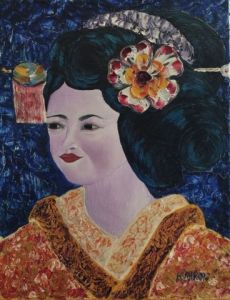 Voir le détail de cette oeuvre: GEISHAS  (II)
