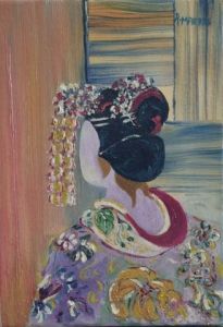 Voir le détail de cette oeuvre: GEISHAS  (III)